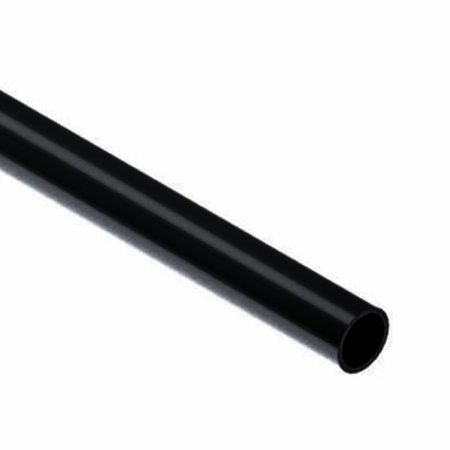 Zwarte buis Aluminium 48 mm