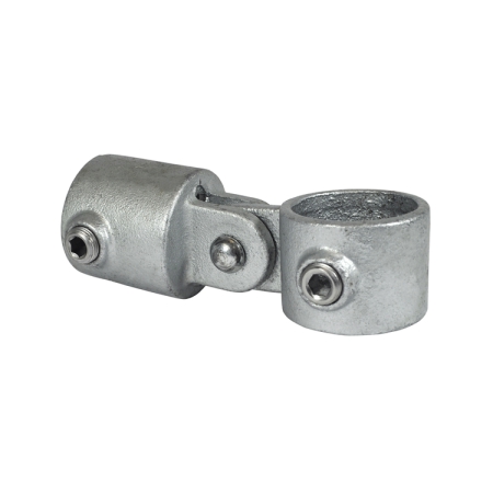 Scharnierstuk enkel (compleet) Ø 42,4 mm