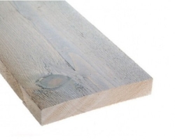 Steigerplank vuren vintage ruw 19,5 x 3,2 cm lengte tot 2,5 meter