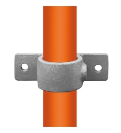 Dubbele bevestigingslip 180° uitwendig Ø 26,9 mm