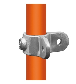 Dubbele bevestigingslip 90° Ø 33,7 mm