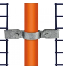 Gaasbevestigingsclip dubbelzijdig Ø 33,7 mm