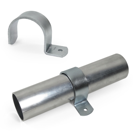 Kapbeugel enkele lip Ø 33,7 mm