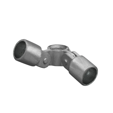 Scharnierstuk dubbel 90° (set) Ø 42,4 mm