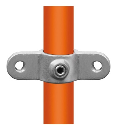 Dubbele bevestigingslip 180° Ø 42,4 mm