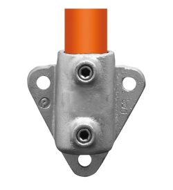 Boeiboordbevestiging driehoek Ø 42,4 mm