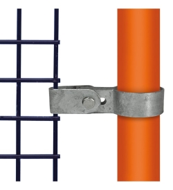 Gaasbevestigingsclip enkelzijdig Ø 60,3 mm