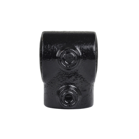 Kort T-stuk Zwart Ø 26,9 mm