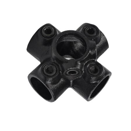 Centraal kruisstuk zwart Ø 33,7 mm