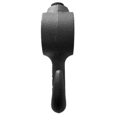 Haak gedraaid zwart Ø 33,7 mm