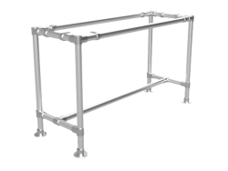 Steigerbuis bartafel onderstel Ø 42,4 mm