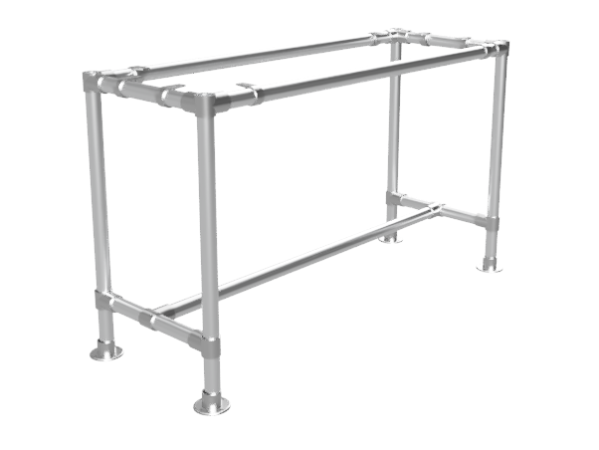 Steigerbuis bartafel onderstel Ø 42,4 mm