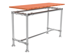 Steigerbuis bartafel onderstel Ø 42,4 mm