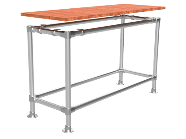 Steigerbuis bar statafel onderstel Ø 42,4 mm