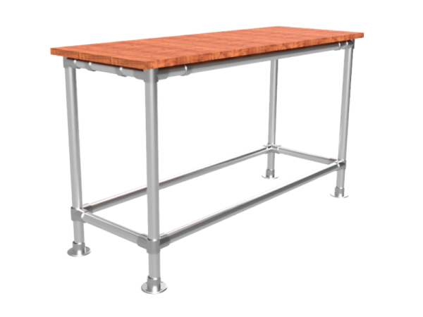 Steigerbuis bar statafel onderstel Ø 42,4 mm