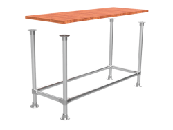 Steigerbuis bar statafel onderstel Ø 60,3 mm