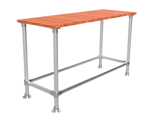 Steigerbuis bar statafel onderstel Ø 60,3 mm