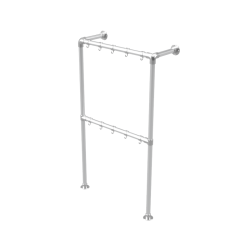 Steigerbuis kapstok staand Ø 33,7 mm