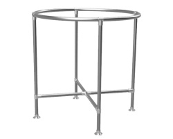 Rond kledingrek uit steigerbuis Ø 33,7 mm