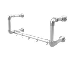 Steigerbuis kapstok Ø 33,7 mm