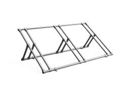 Fietsenrek 3 fietsen instelbaar gegalvaniseerde buis Ø 21,3 mm