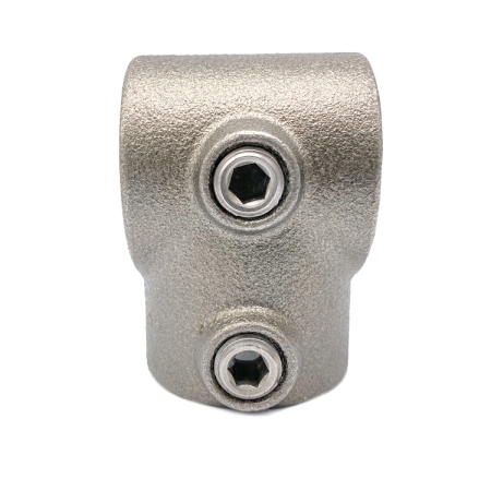 Kort T-stuk onbehandeld (niet roestwerend) Ø 26,9 mm