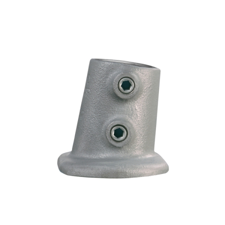 Wand/plafond/voetplaat variabel 0-11° Ø 42,4 mm