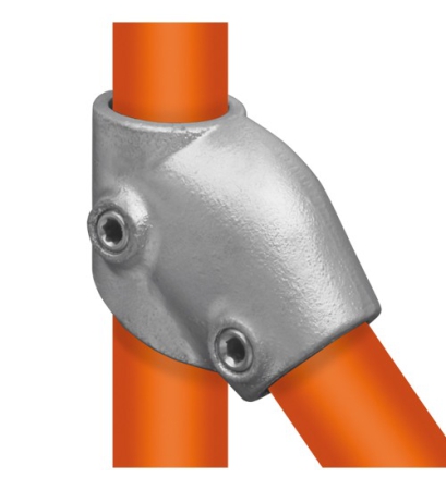 T-stuk variabel 30° - 60° Ø 42,4 mm
