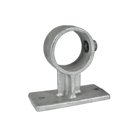 Steigerbuis trapleuning met 3 dragers uit buis 42,4 mm