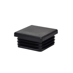 Inslagdop zwart kunststof vrk 40 mm