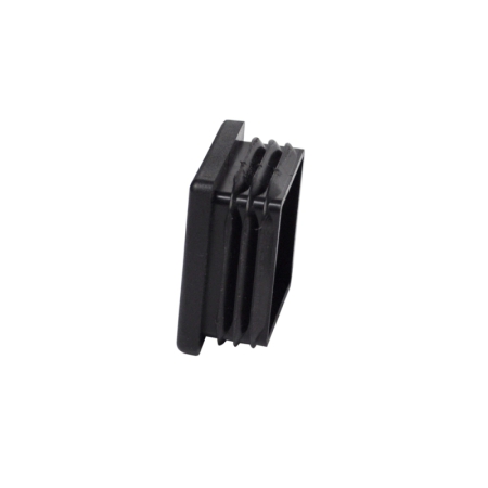 Inslagdop zwart kunststof vrk 40 mm
