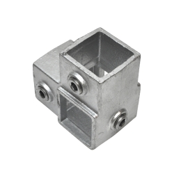 Hoekstuk doorlopende staander vrk 40 mm