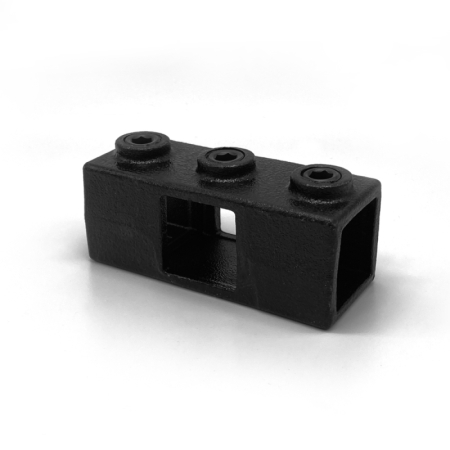 Kruisstuk zwart vrk 25 mm