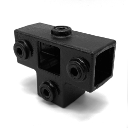 T-Kruisstuk zwart vrk 25 mm