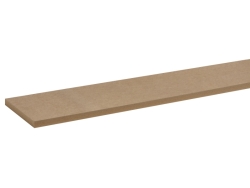 MDF dikte 18 mm - Breedte 0,25 m - Lengte op maat