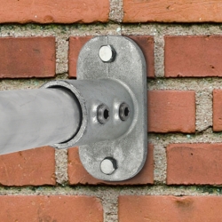 Muurbevestiging Ø48 mm voor spandoekverlichting 