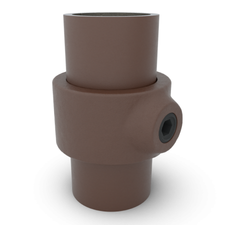 Borgring vintage brown Ø 33,7 mm