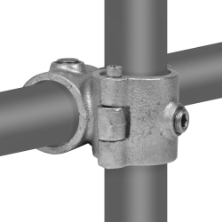 Kruisstuk uitwendig 90° open klapbaar Ø 33,7 mm