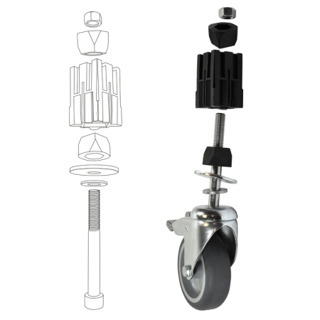 Expander voor vierkante buis 40 mm