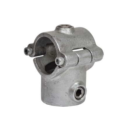 Kort T-stuk open klapbaar Ø 42,4 mm