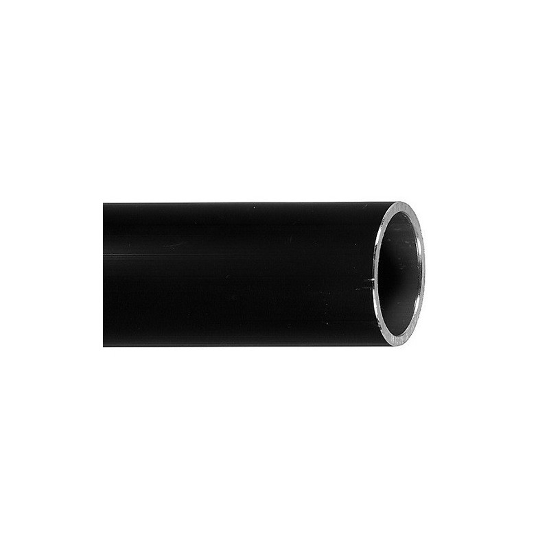 Zwarte steigerbuis staal Ø 21,3 mm
