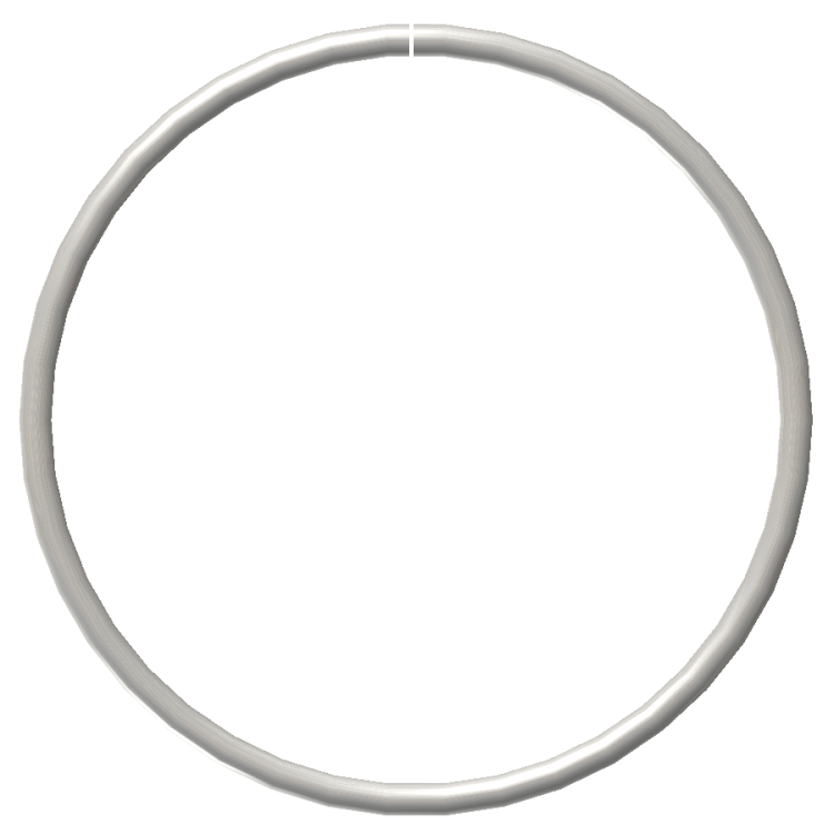 Ring uit steigerbuis Ø 21,3 mm