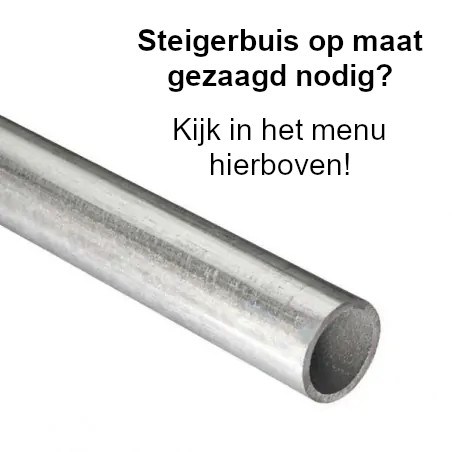 Steigerbuis Ø 21,3 mm / 6 m Bundel korting vanaf 35 stuks