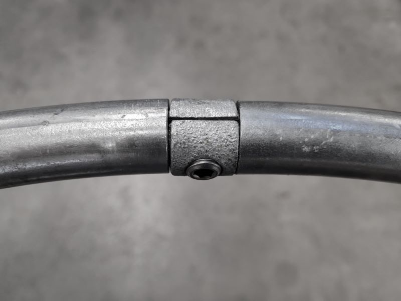 Ring uit aluminium buis Ø 33,7 mm