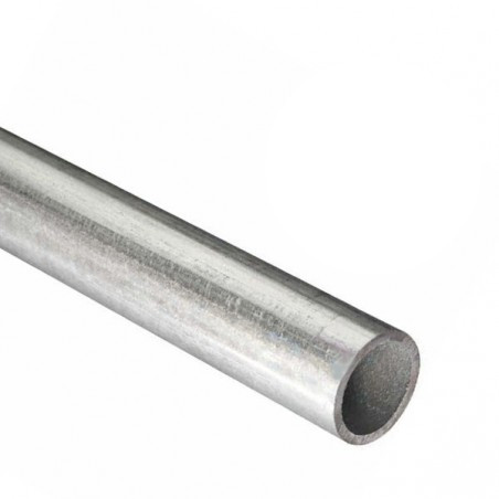 Reclameframe voor bord of spandoek uit buis Ø 33,7 mm aluminium
