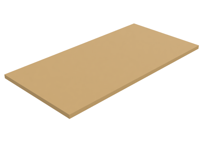 MDF dikte 38 mm - Breedte 1,22 m - Lengte 2,44 m