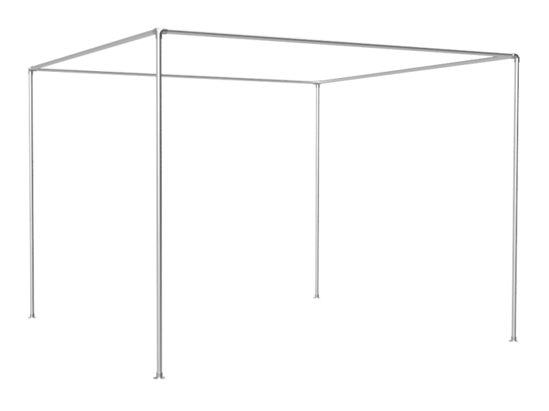 Pergola steigerbuis Ø 26,9 mm basis