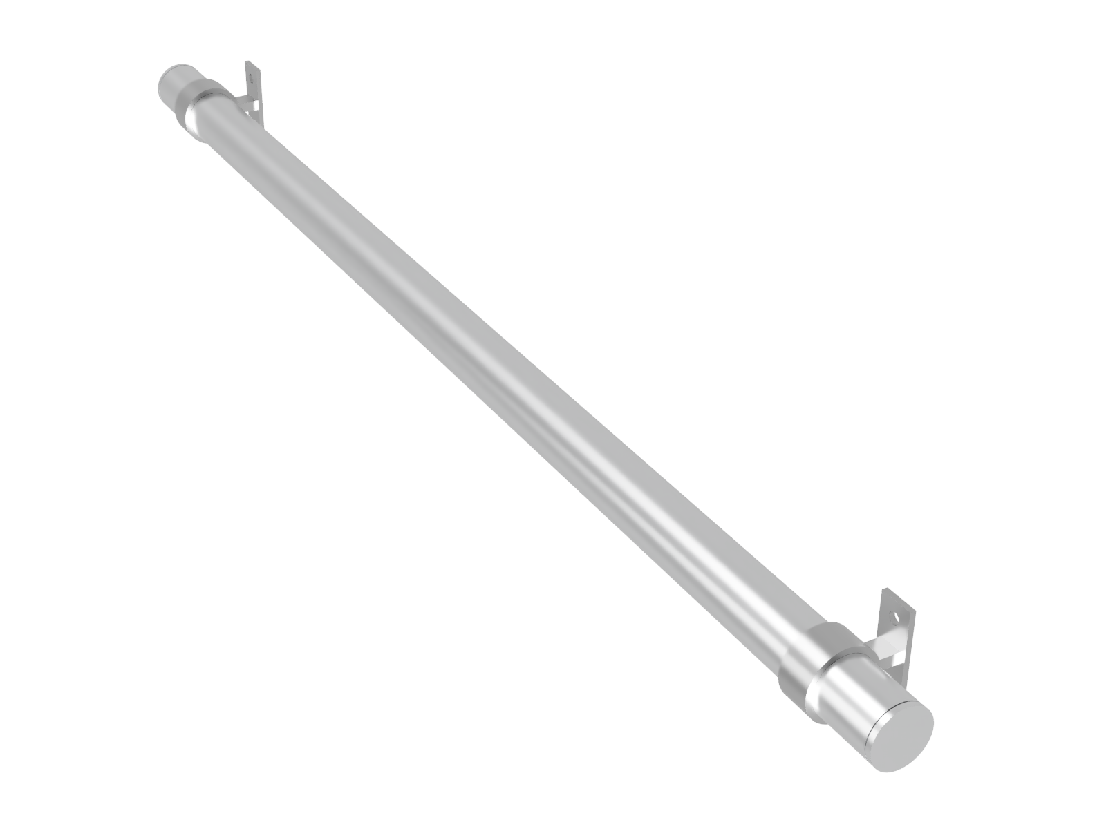 EFIXS Dragers, universeel, jaloeziedragers, 4 stuks, voor wand- of